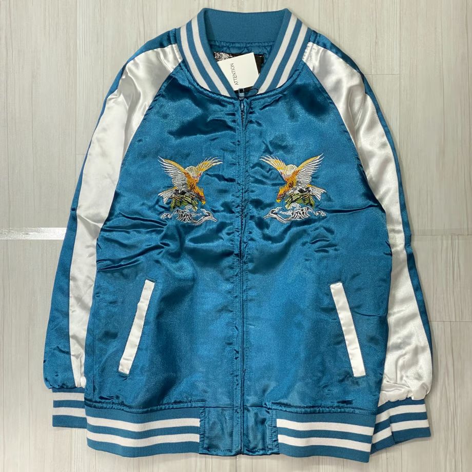 a*o様 横須賀ジャンパー緑 スカジャン 商品の状態 【公式通販】