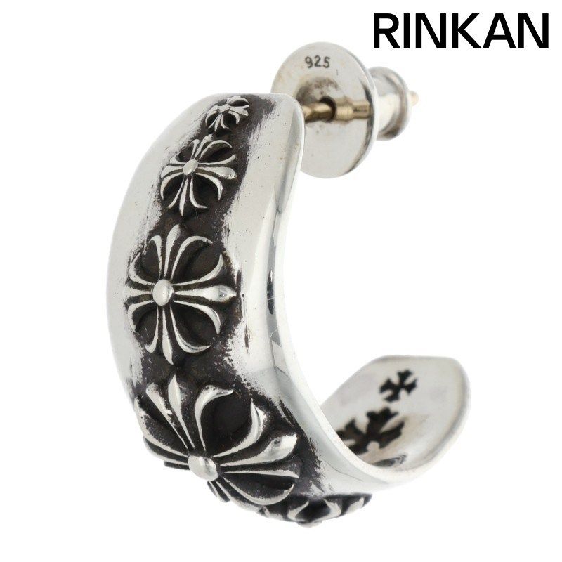 クロムハーツ CH WIDE HOOP SML|CHワイドフープスモール シルバーピアス メンズ