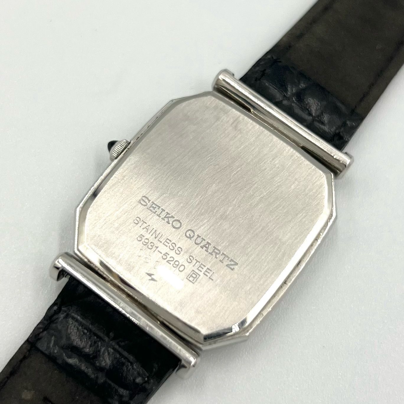 セイコー クレドール 5931-5290 SS クォーツ メンズ 時計 CREDOR SEIKO - メルカリ