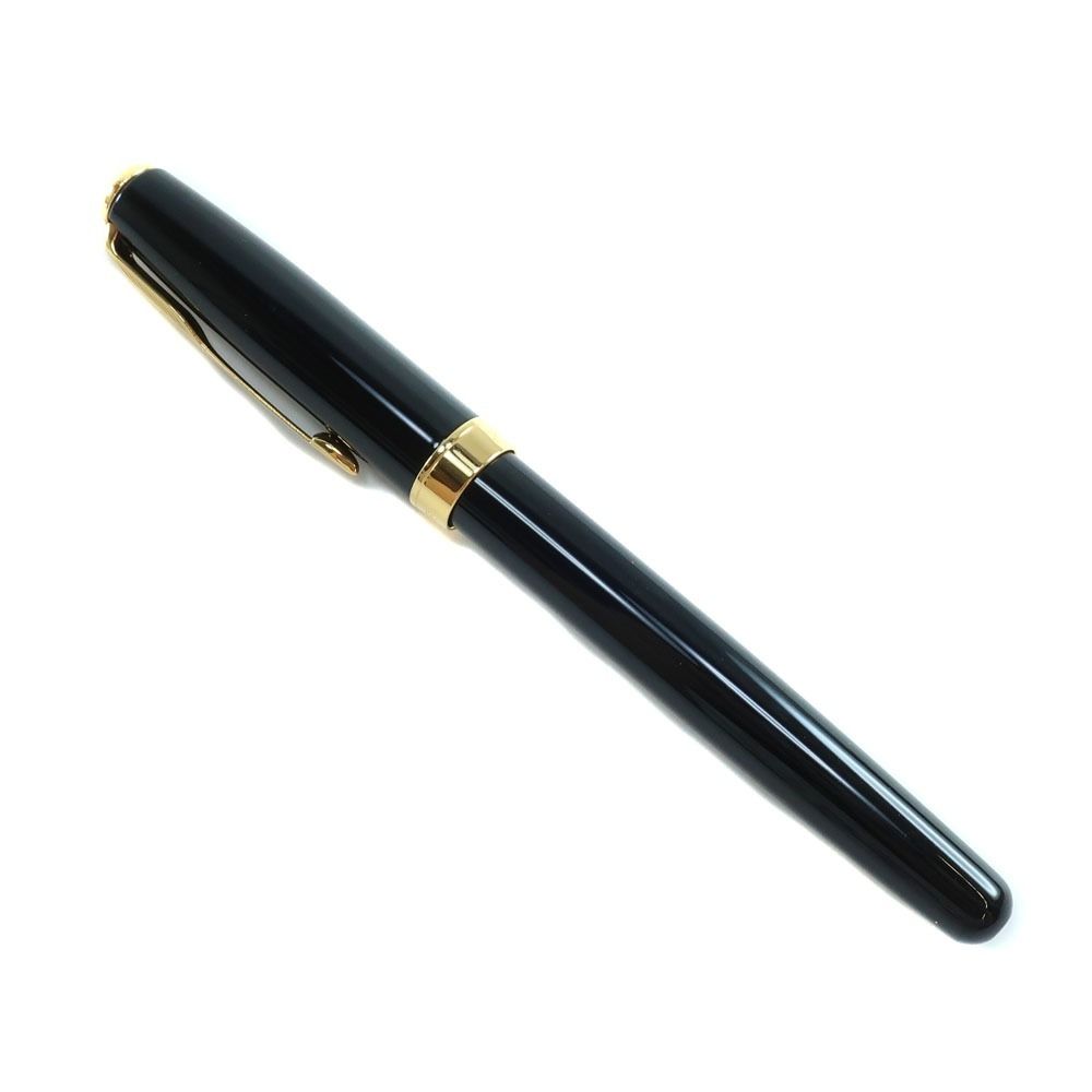 PARKER パーカー ソネット SONNET ペン先18K 750 M 中字 筆記用具 ステーショナリー K18ゴールド×樹脂系 ブラック×ゴールド _ 万年筆