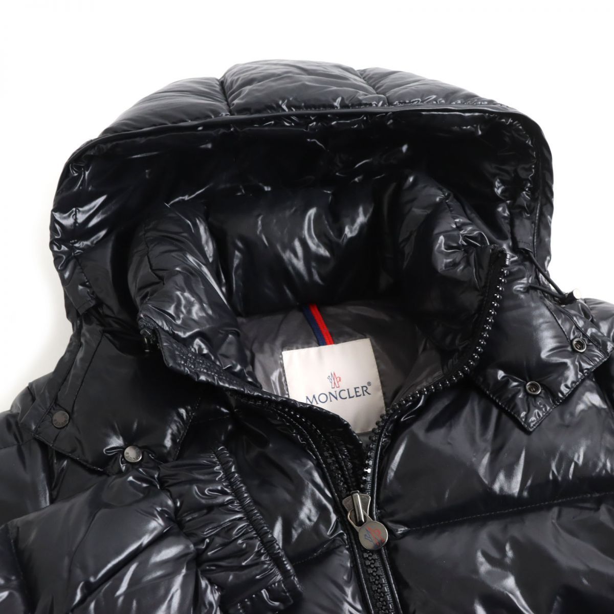 極美品◇18年製 MONCLER モンクレール MAYA マヤ ロゴワッペン