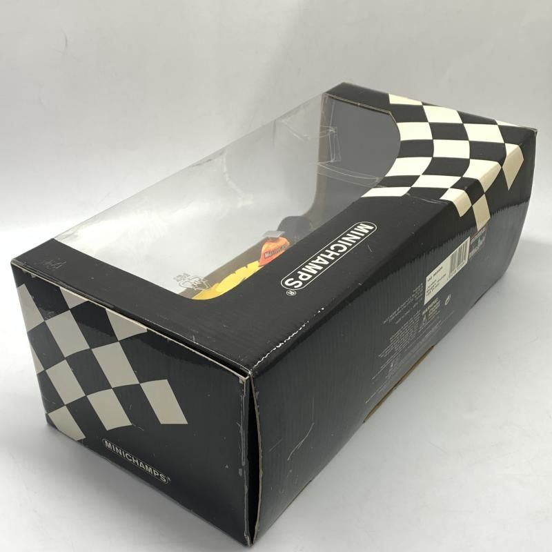 中古】開封/箱破損)ミニチャンプス 1/18 ジョーダン・無限ホンダ