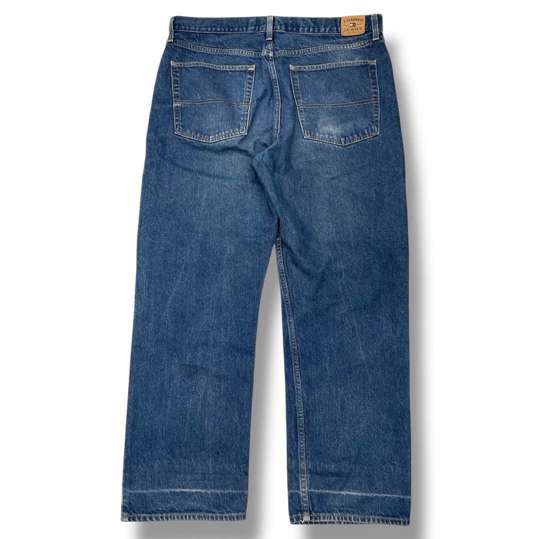 STORMYBLUE デニム W38 バギー　濃紺 Nothomme BLUE/バギーデニム/赤ミミ/セルビッチ/濃紺/w84cm
