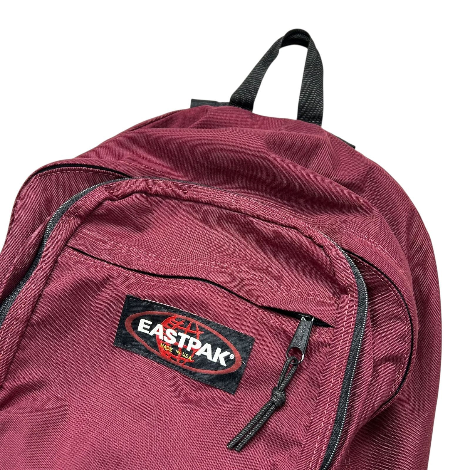 80s EASTPAK USA製 バーガンディ 80's EASTPAK バックパック ワインレッド USA製 | すべての商品