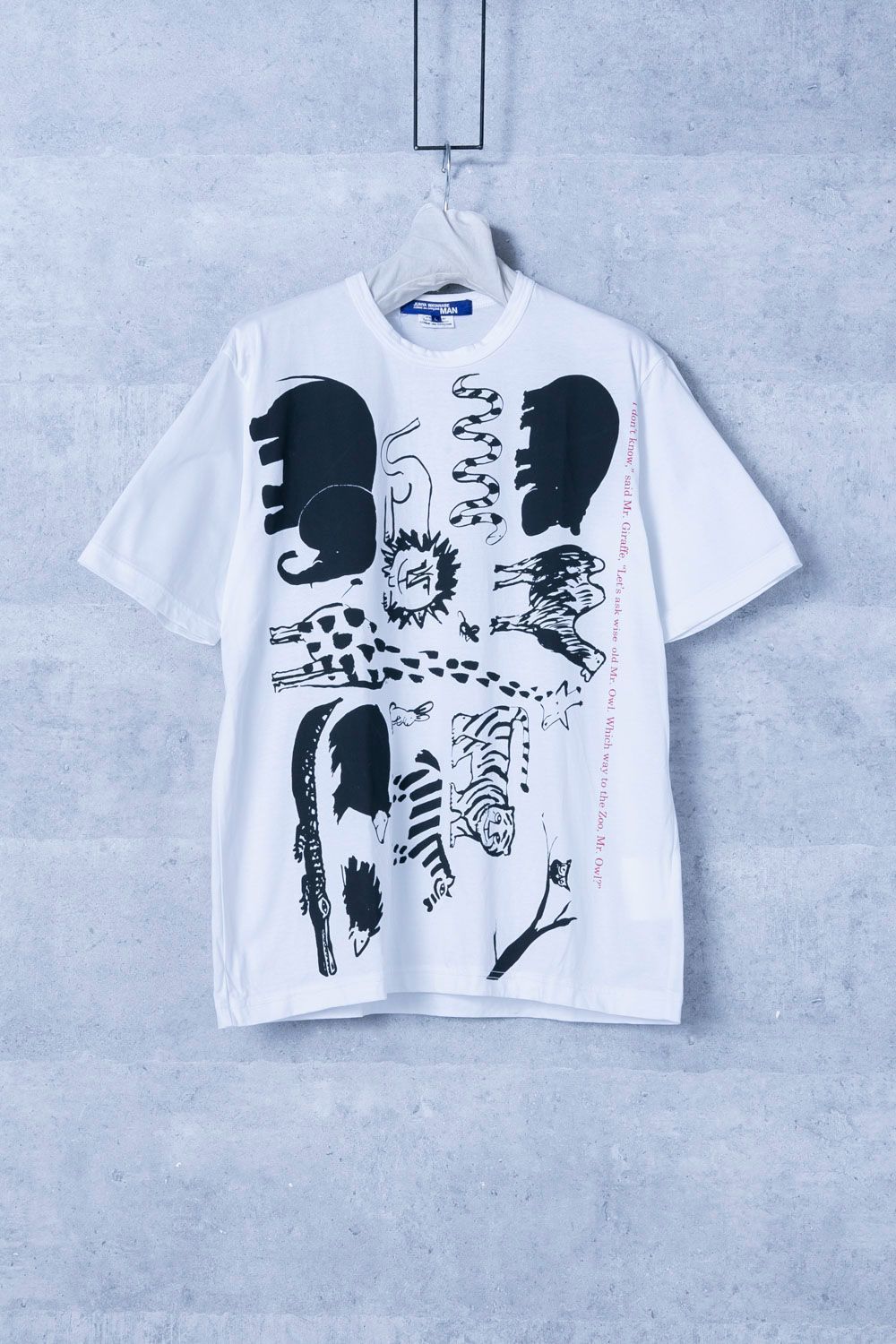 JUNYA WATANABE MAN COMME des GARCONS ジュンヤ ワタナべ マン コムデギャルソン 綿天竺プリント Tシャツ -  メルカリ