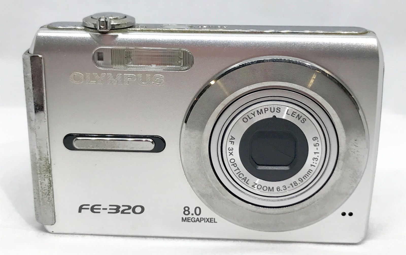 【動作未確認】OLYMPUS オリンパス CAMEDIA キャメディア デジタルカメラ FE-320 シルバー