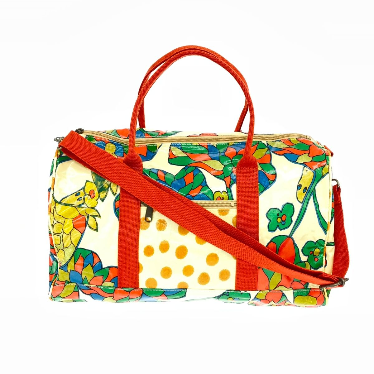 tsumori chisato ツモリチサト ボストンバッグ マルチカラー ナイロン