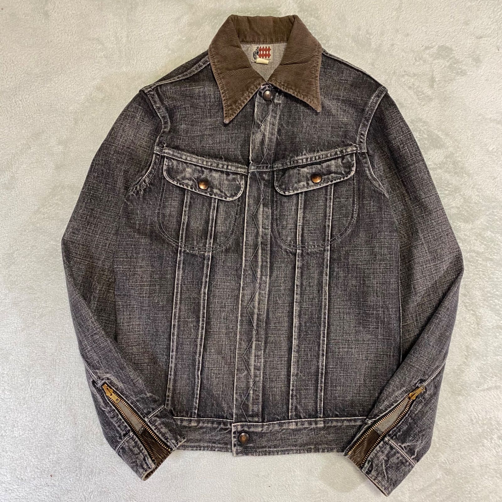 WEST RIDE】ウエストライド ジップデニムジャケット トラッカー