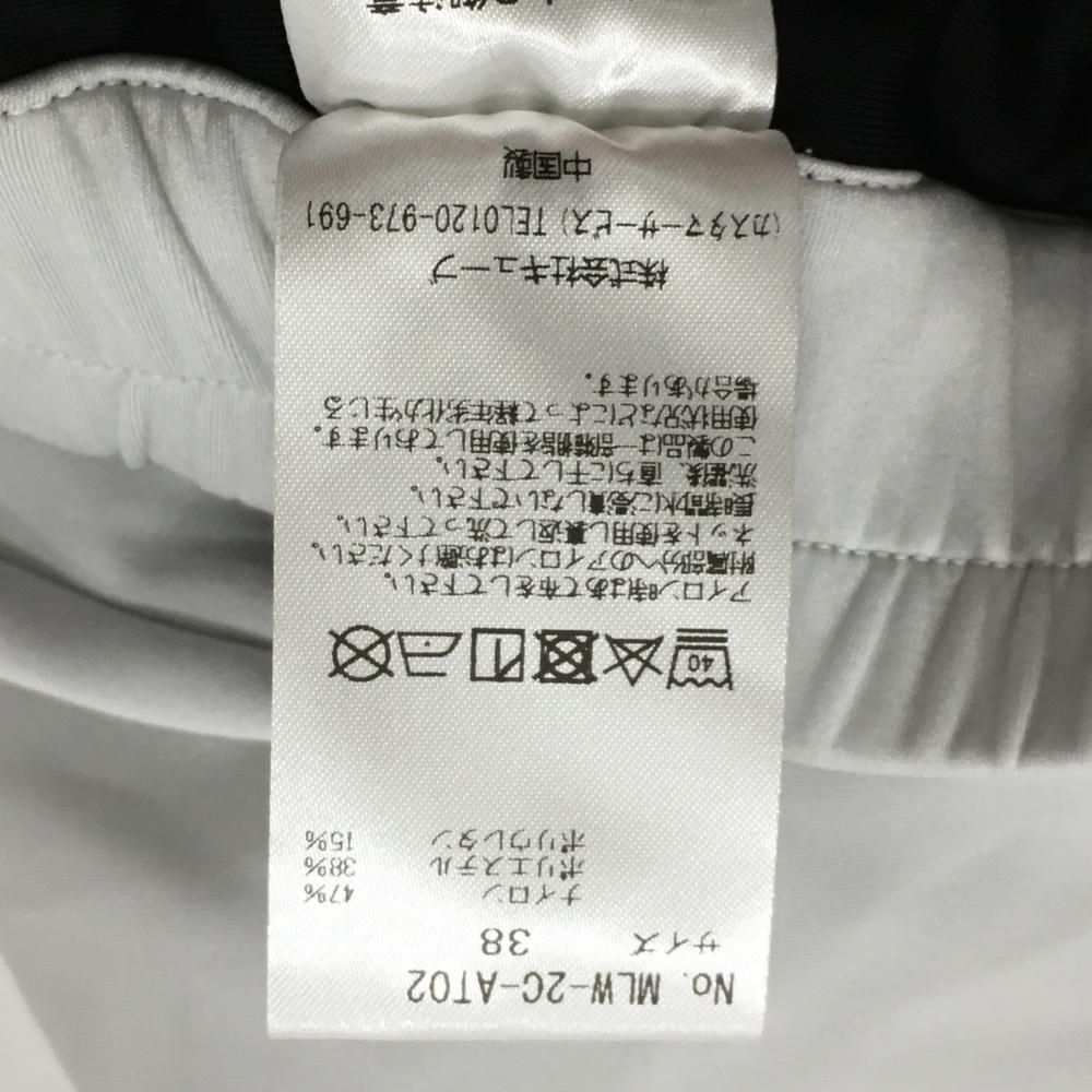 ゴルフ MARK & LONA レディースストレッチパンツ ホワイト size 38