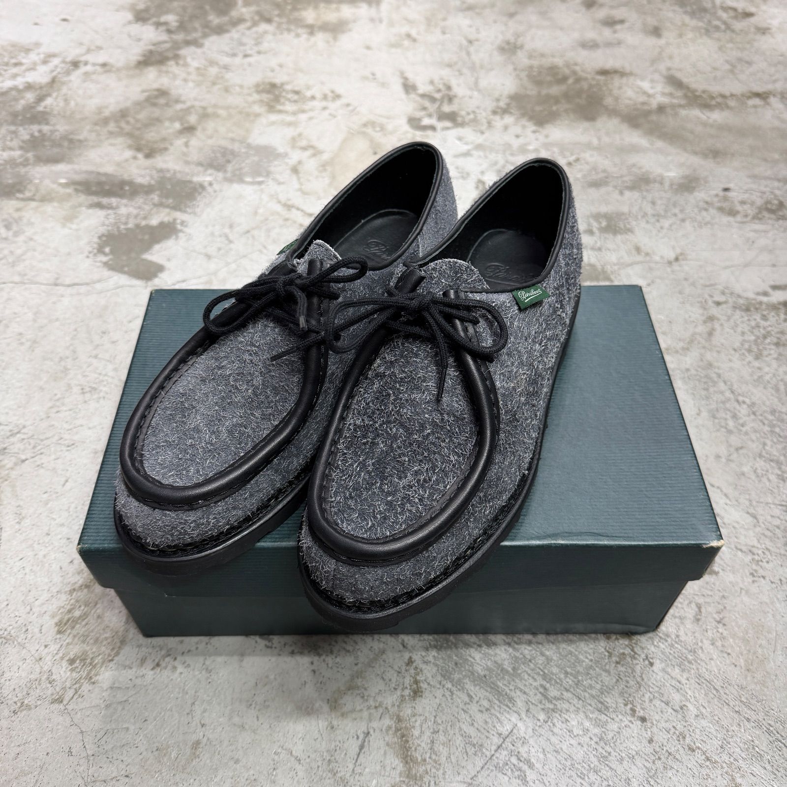 Paraboot ミカエル レザー シューズ パラブーツ 184750 86677 ウルフ