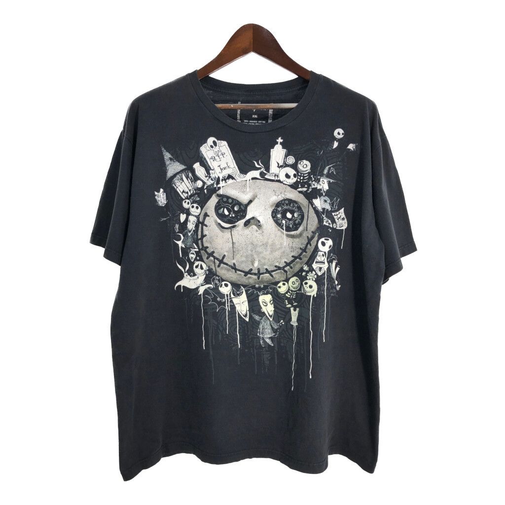 日*1様 H. NAOTO ナイトメア・ビフォア・クリスマス シャツ　ディズニー ナイトメアー・ビフォア・クリスマス Tシャツ ジャック