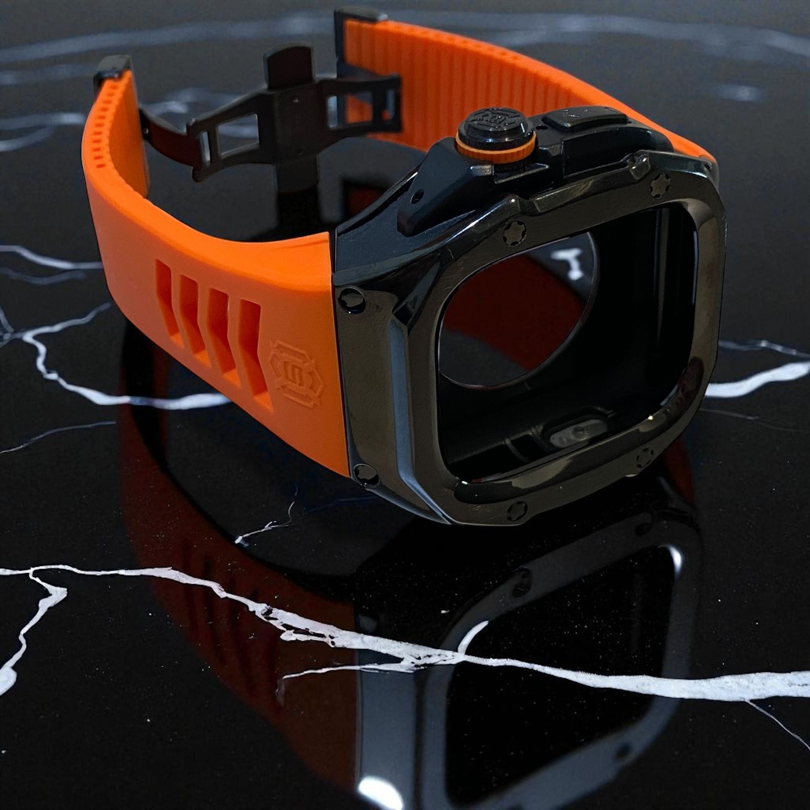 49ステンケースApple Watch Ultra アップルウォッチカバーバンド 1122