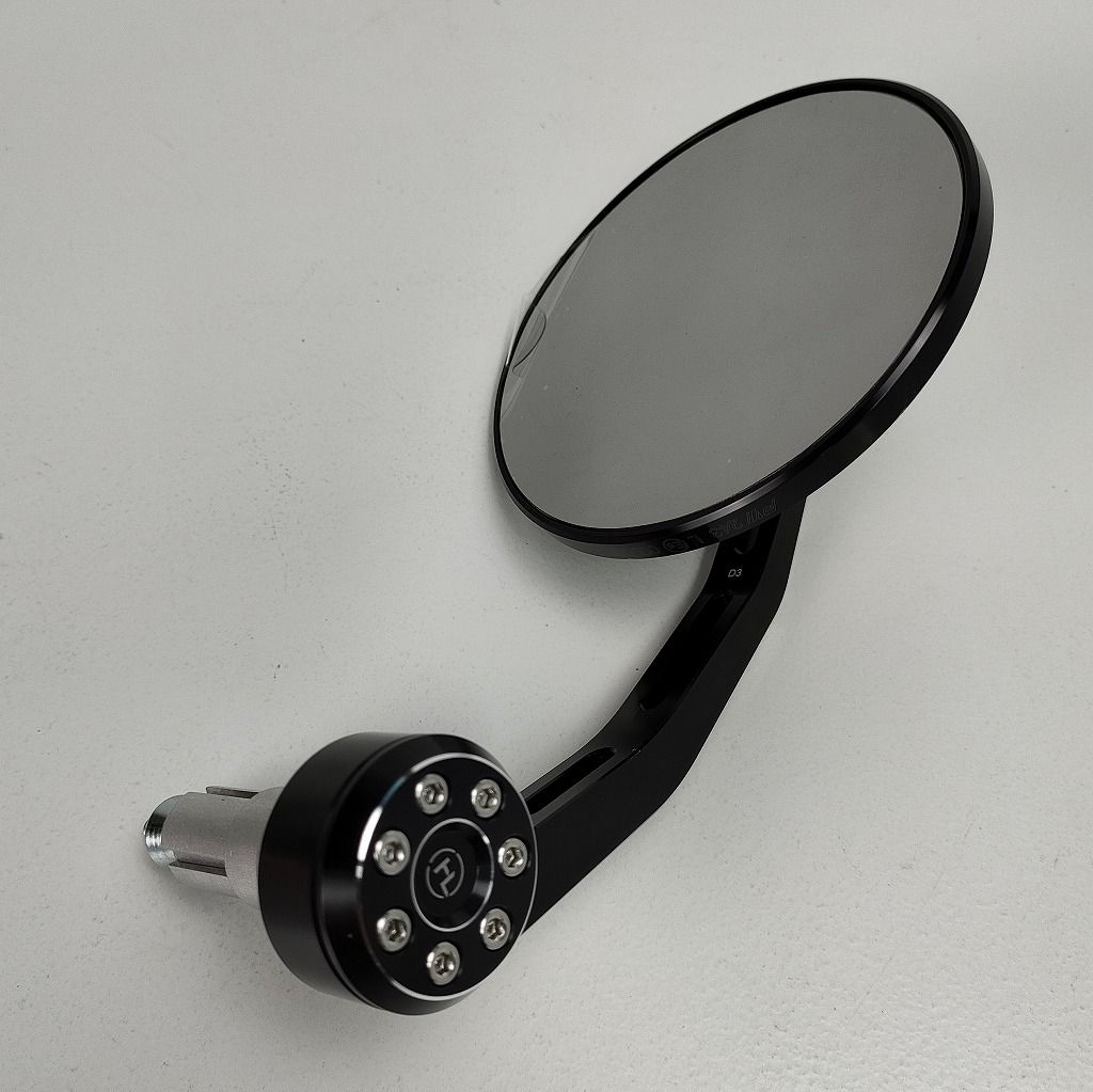 デイトナ HIGHSIDER バーエンドミラー コネロ アダプター付属 新保安基準 適合 96692 BRIGHTFACE_UK