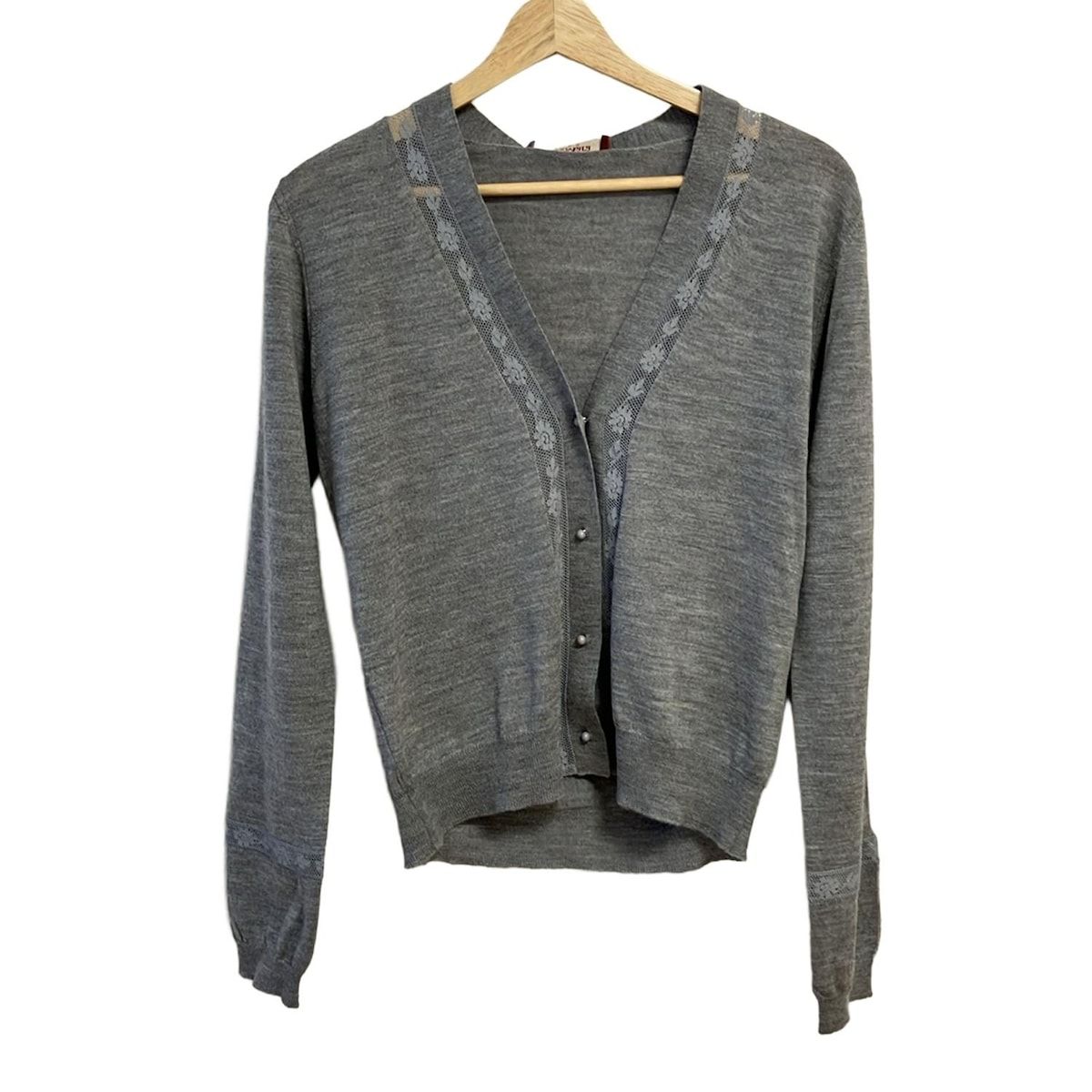S Max Mara カーディガン シルクリネン Mサイズ ベージュ - メルカリ