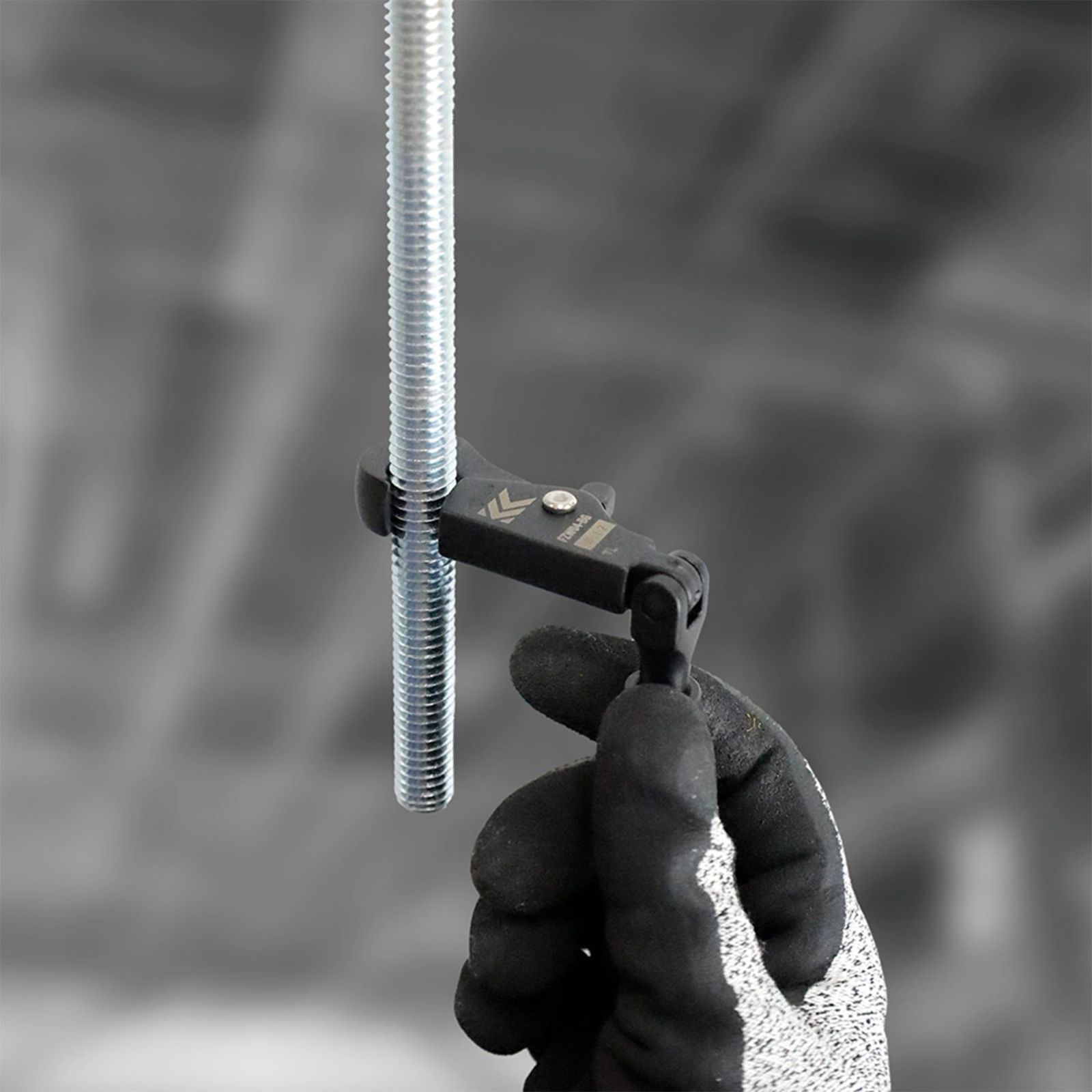 商品 フジ矢 Fujiya 全ネジクイックレンチ 黒金 4分 W1 2 寸切りボルトをどこからでも締め始め FZW04-BG