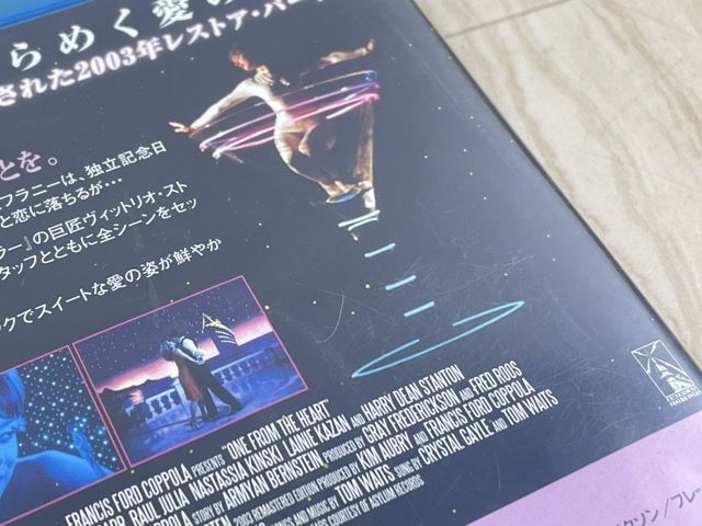 ☆ 送料無料 Blu-ray ワン・フロム・ザ・ハート 2003年レストア 