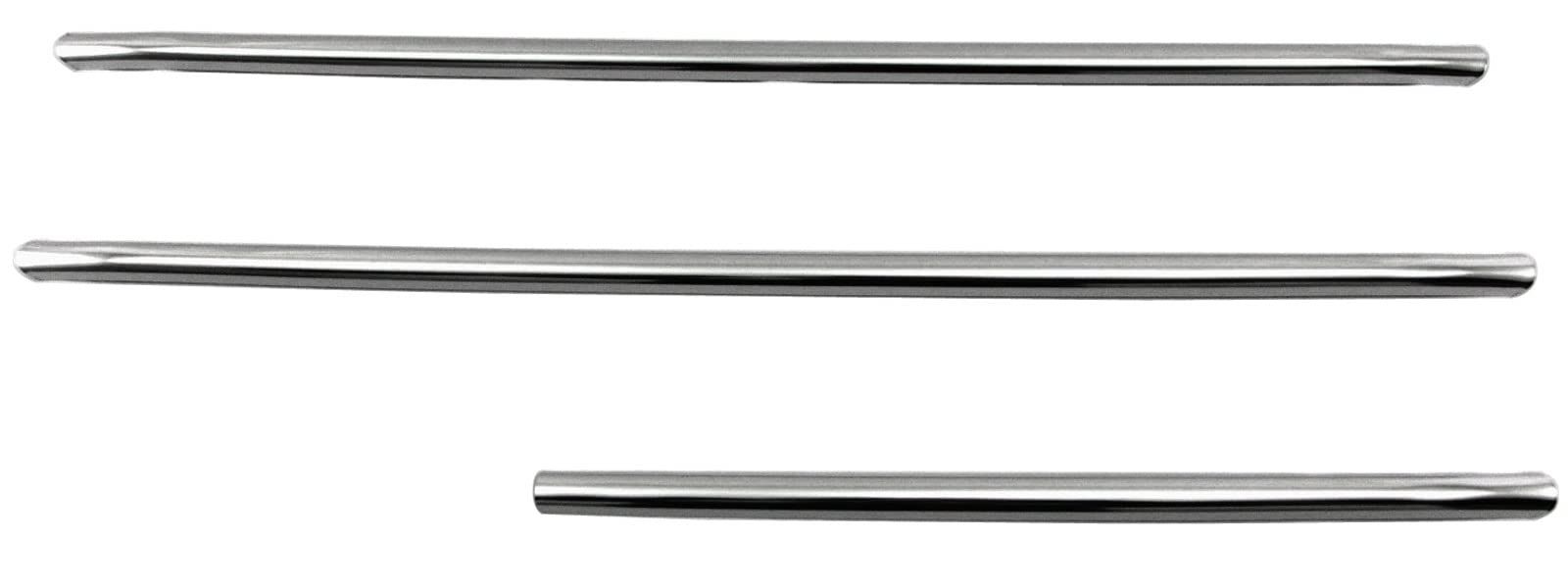 BRIGHTZ NV100クリッパーリオ DR17W 超鏡面ステンレスメッキフロントバンパーモール 3PC FBUM-MOL-089 DR17 DR R17 17 NV100 NV 100 V100 クリッパーリオ クリッパー リオ 33236