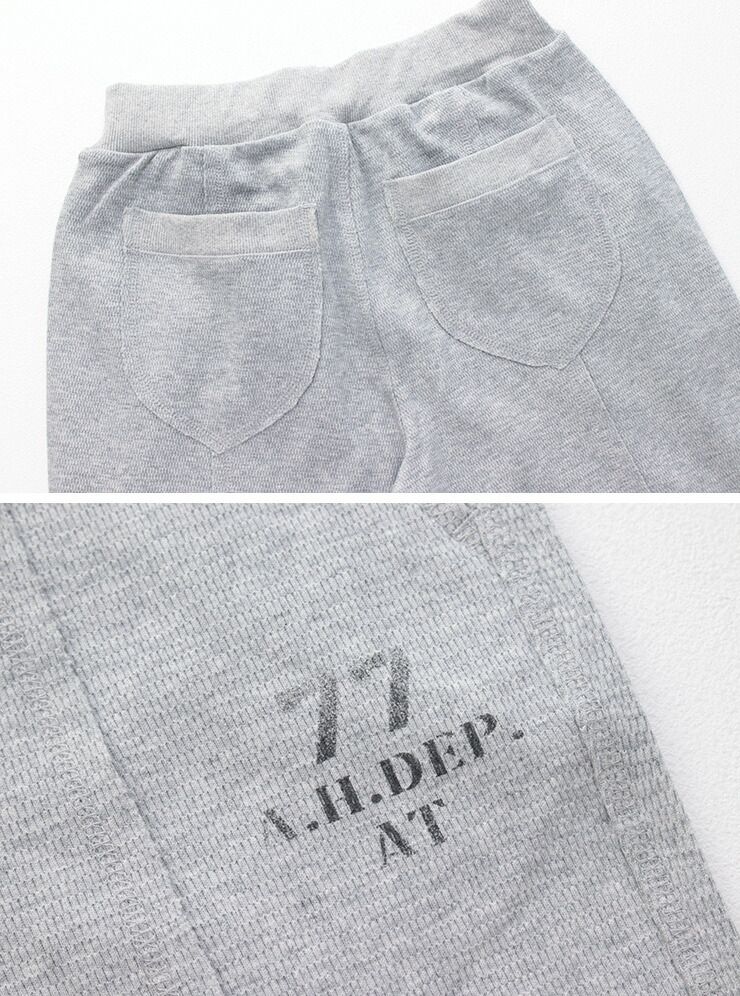 Antgauge ダブルフェイスサーマルストレートパンツ