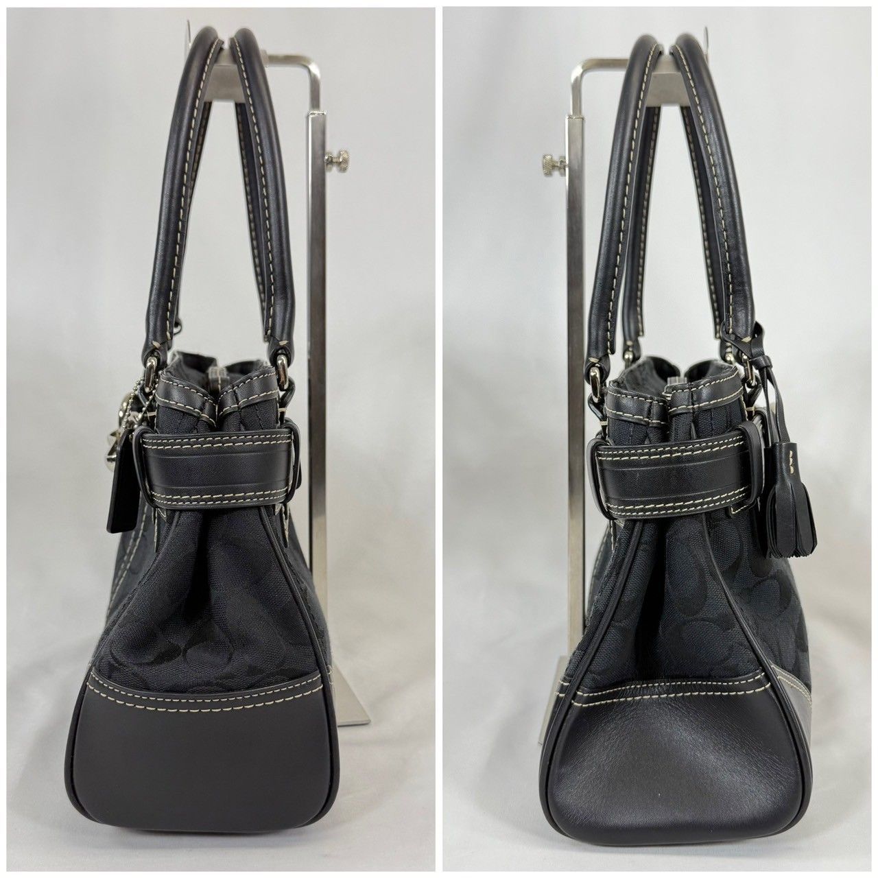 COACH コーチ シグネチャー トート バッグ レザー 本革