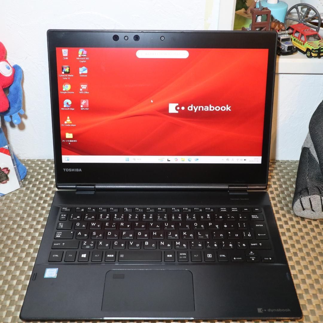 2in1 Win11公式対応Corei7 メ8 SSD タッチ 無線 カメラ