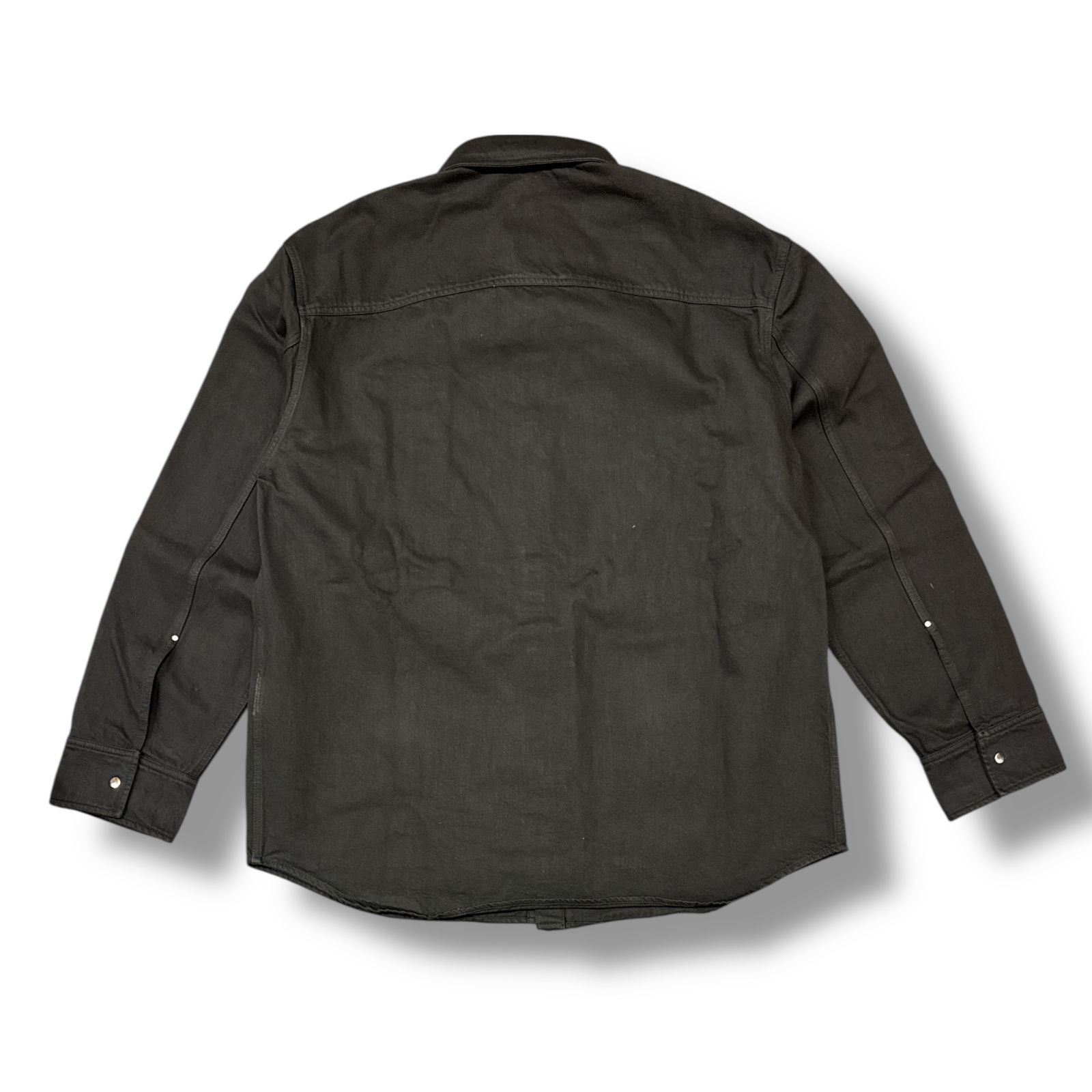 参考上代148500円 未使用品 OAMC 25SS Black Denim Shirt