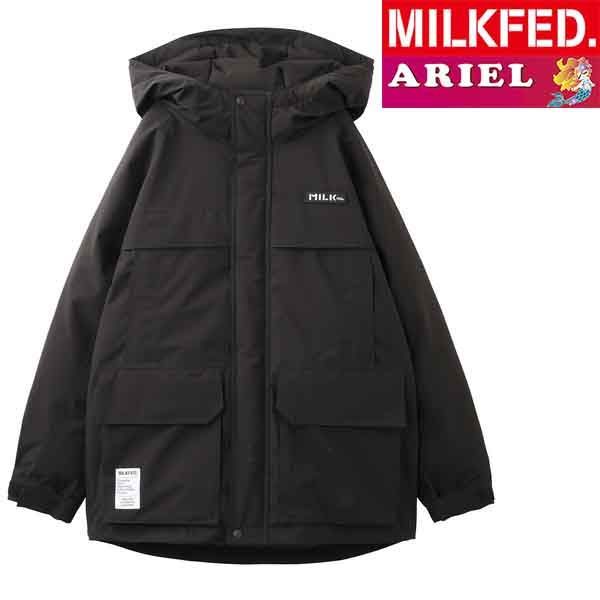 アウター パフジャケット ミルクフェド milkfed MILKFED HOODED PUFFER