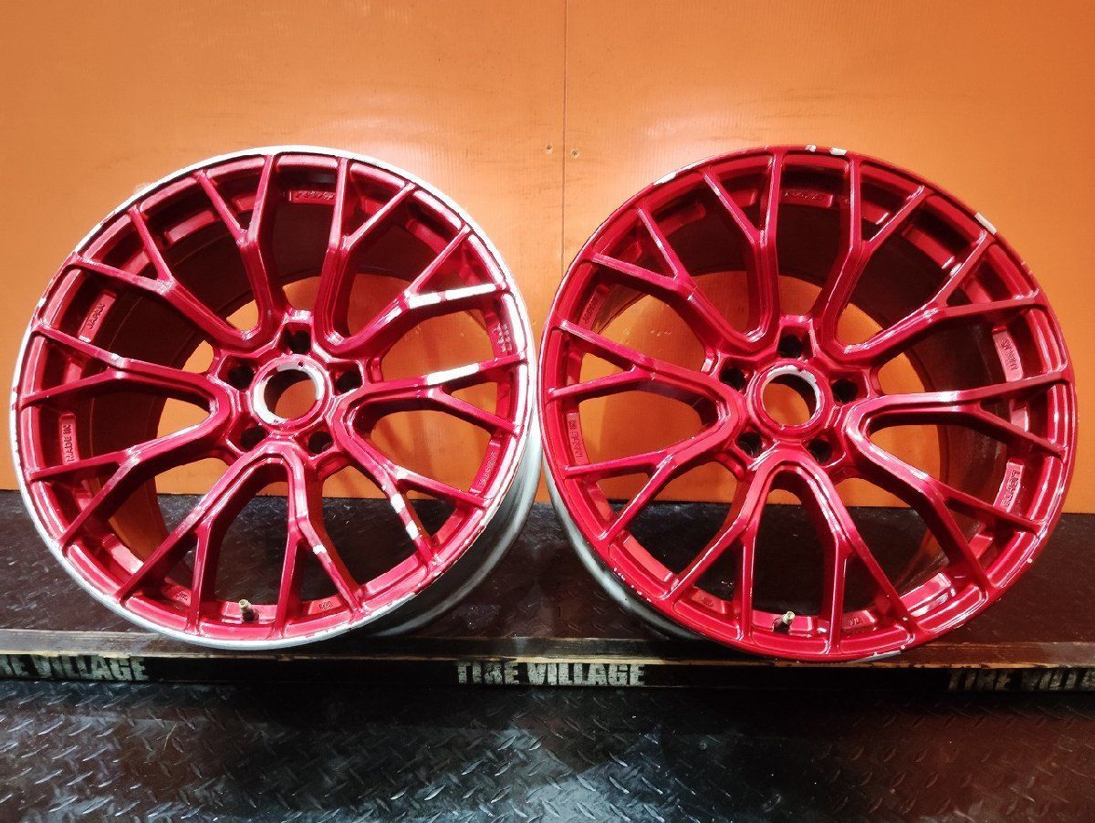 サイズ RAYS グラムライツ57 ヴァルキリー 社外ホイール 18インチ 2本 9.5J5HPCD114.3 12 GTR Z33等 VHB469