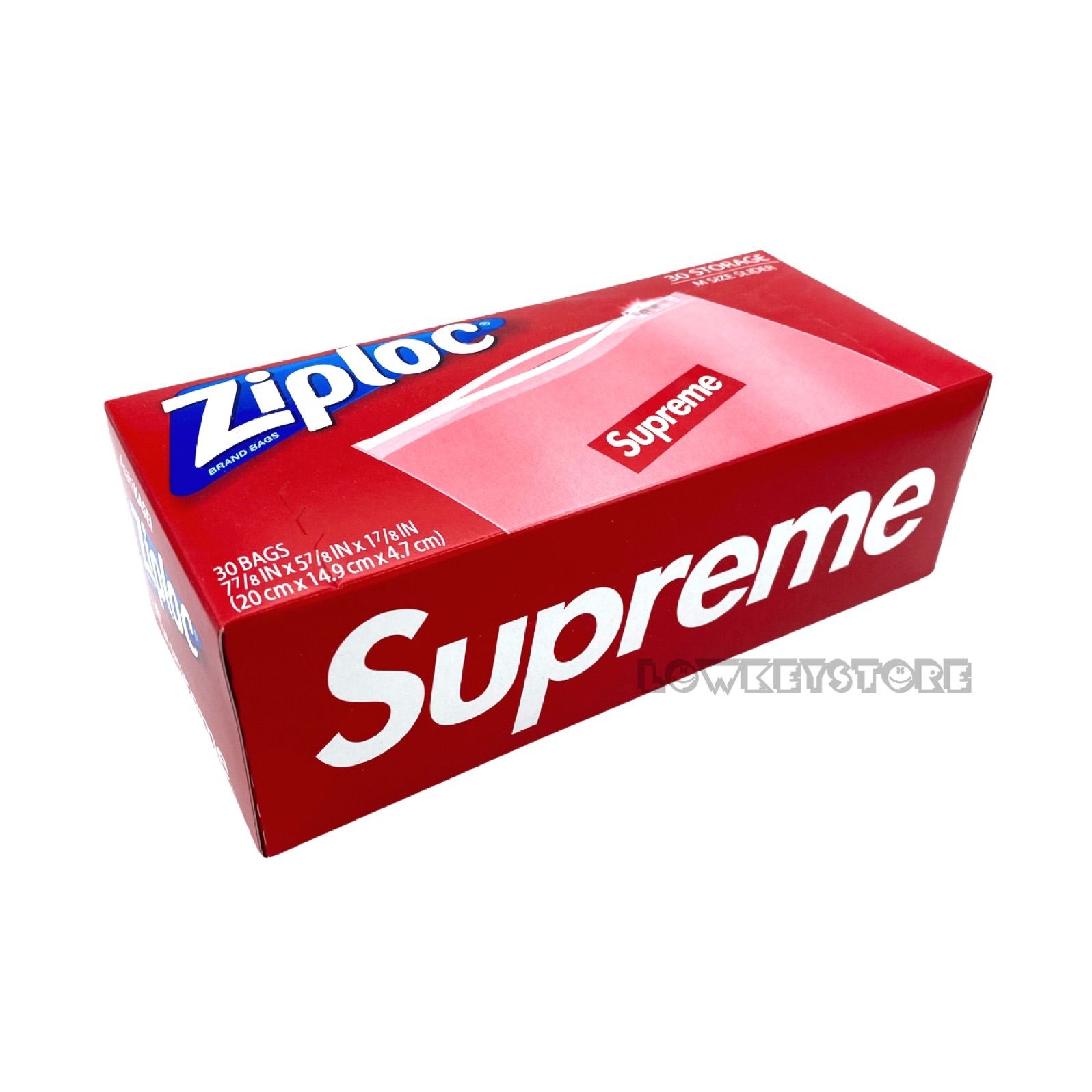 Supreme ジップロックZiploc 4箱セット-eastgate.mk