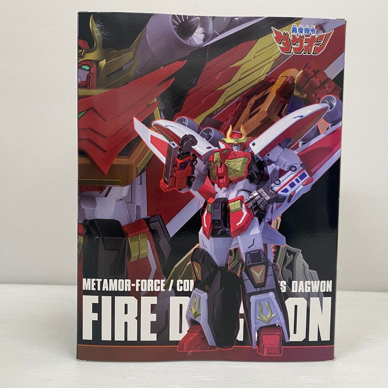 METAMOR-FORCE 勇者指令ダグオン ファイヤーダグオン ノンスケール ダイキャスト＆ABS製 塗装済み完成品 アクションフィギュア 057-251023-ns-1-tei