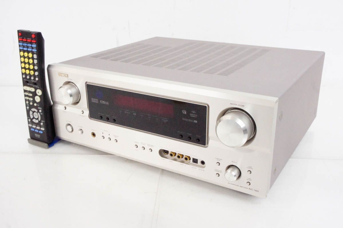 本物保証!  中古】DENONデノン AVサラウンドアンプ メルカリ - AVC-1920 その他
