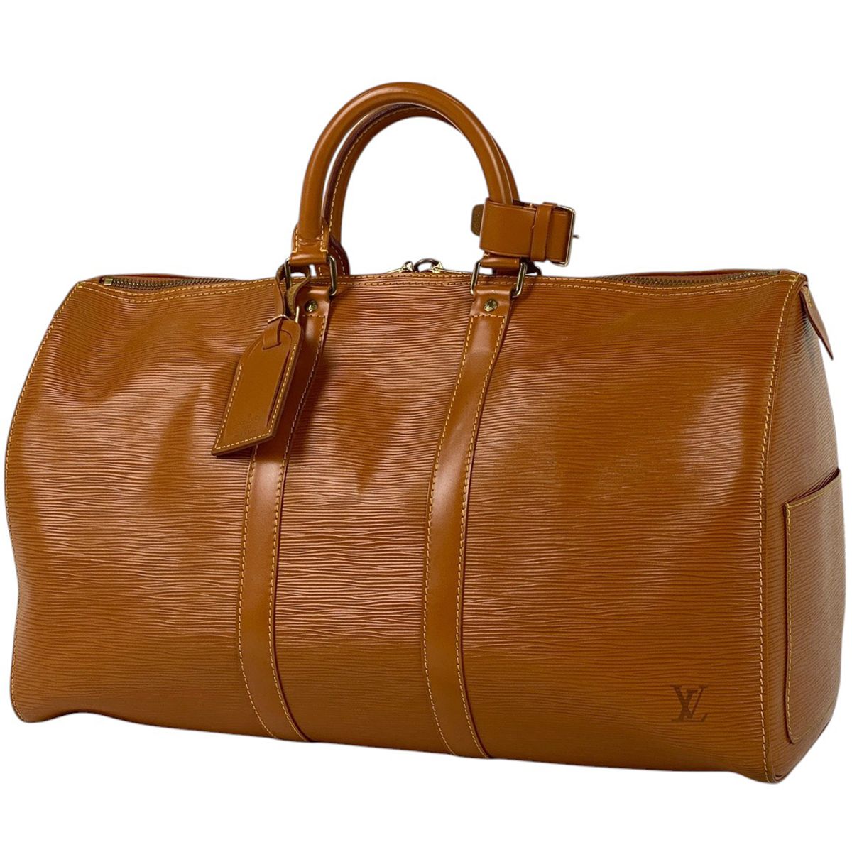 ルイヴィトン　キーポル45　エピ　ケニアブラウン　旅行かばん　73 ルイ・ヴィトン Louis Vuitton キーポル 45 ハンドバッグ 旅行