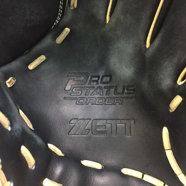 中古品 ゼット プロステイタス 軟式 投手用オーダーグローブ 6918 中古品 ゼット ZETT プロステイタス 軟式 投手用 オーダー