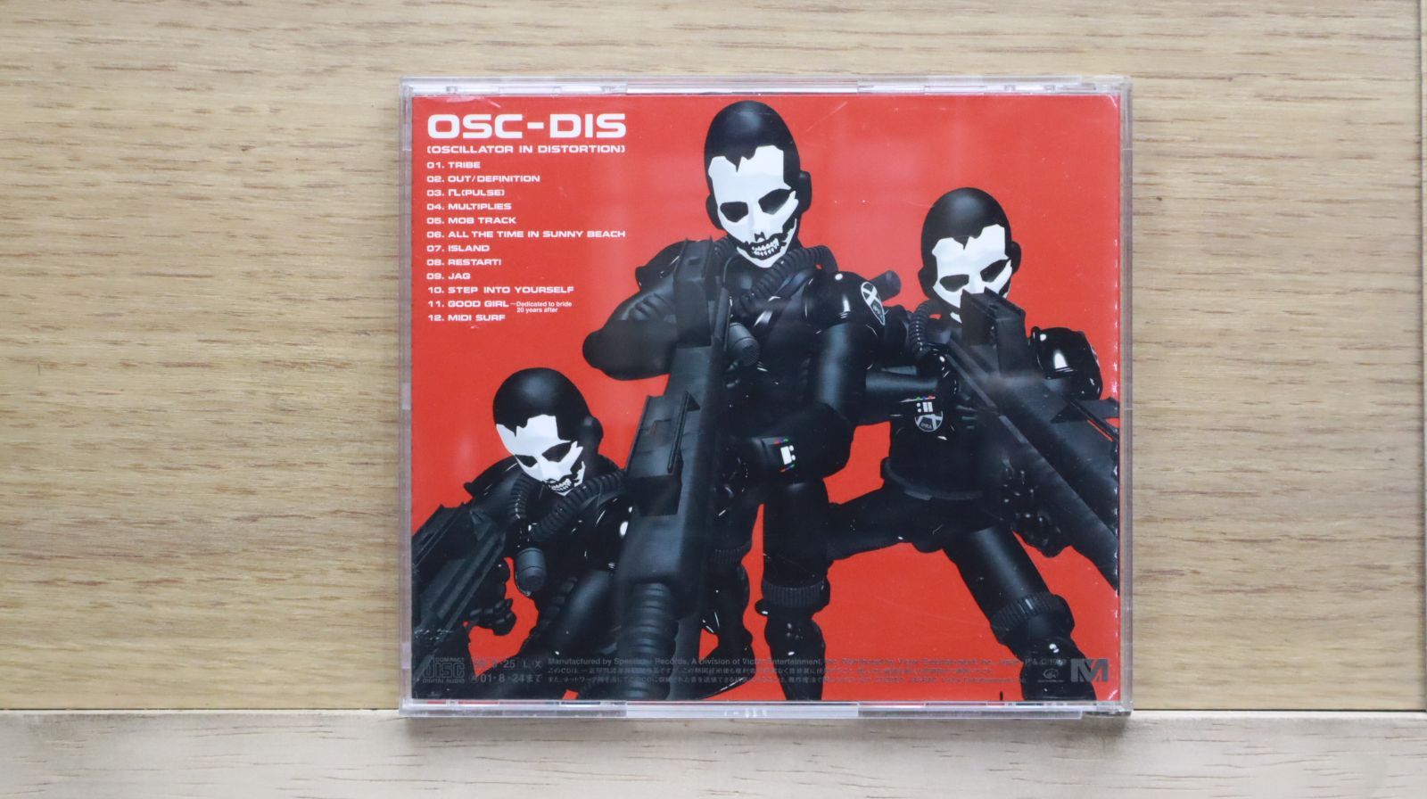 MAD CAPSULE★マッドカプセルマーケッツ★OSC-DIS マッド・カプセル・マーケッツ - OSC-DIS VICL-60453/中古CD