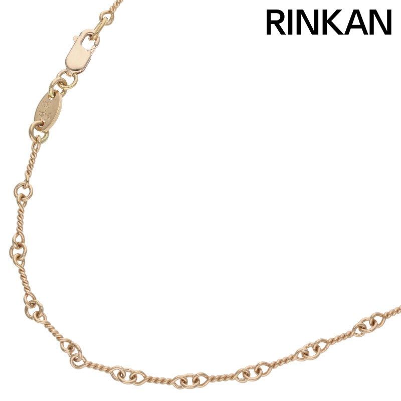 クロムハーツ 22K NECKCHAIN T16/ツイストチェーン16inch ゴールド 