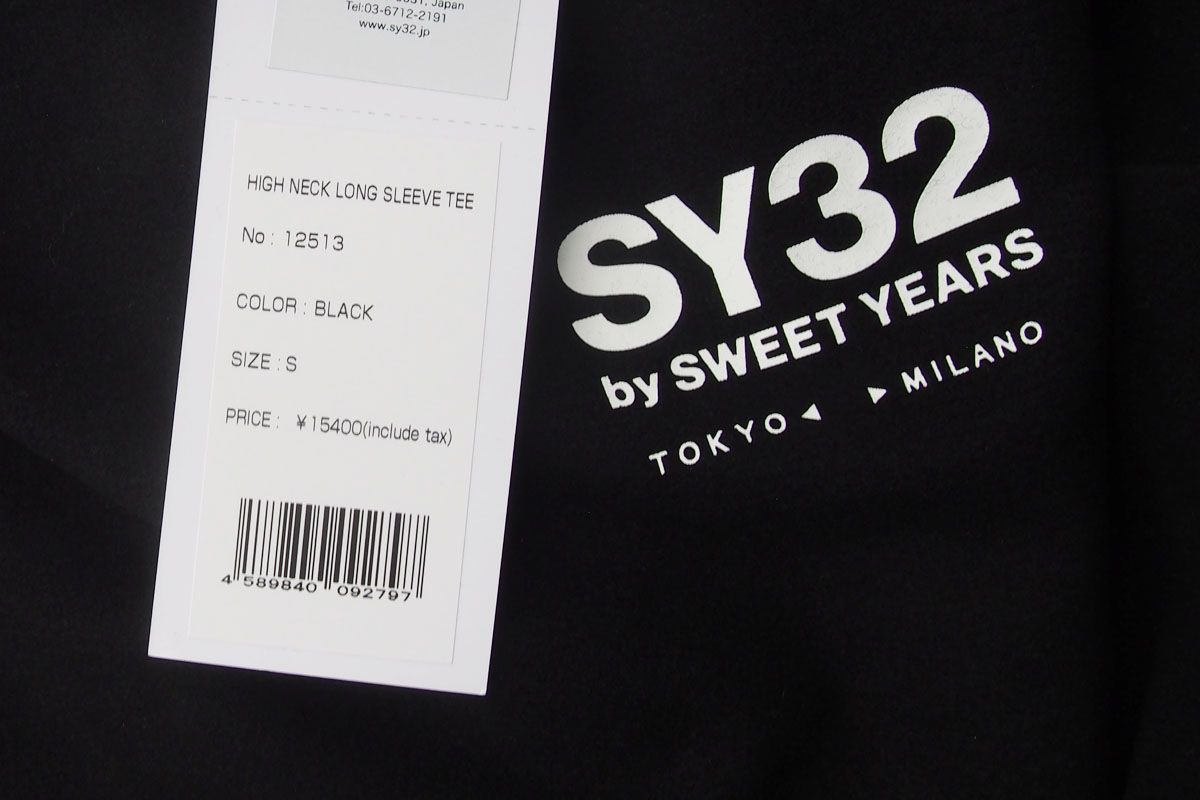 SWEET YEARS｜ハイネックロングスリーブティー｜S