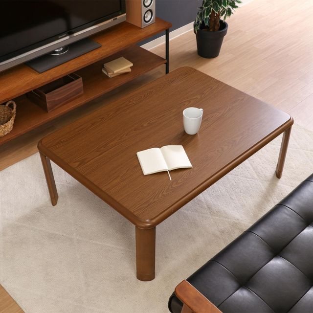 不二貿易 軽量継脚折り畳み座卓 １０５７５ ＭＢＲ 新生活 おしゃれ