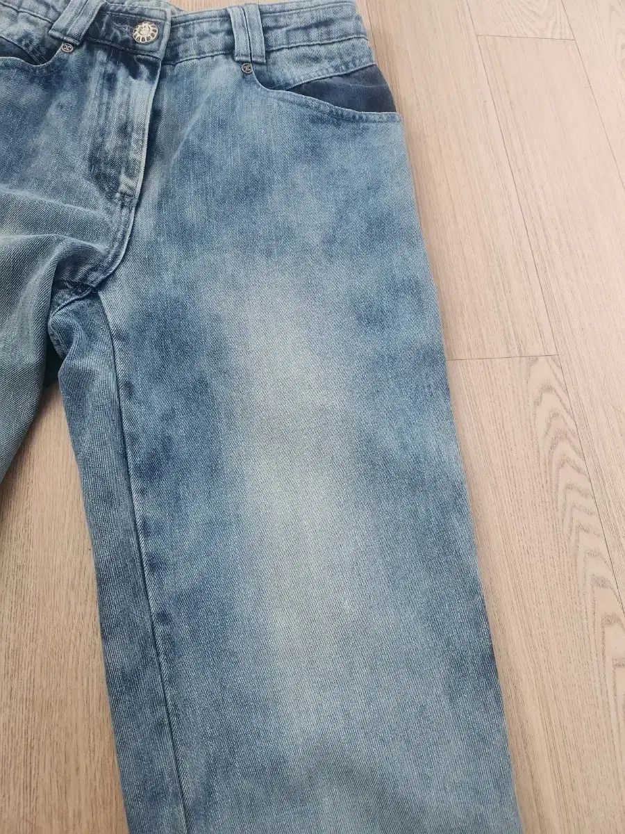 ハンソン時間 テーパードデニム