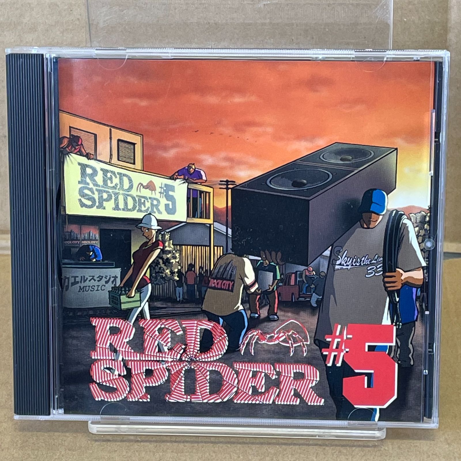 RED SPIDER ROCK CITY CD 4枚セット