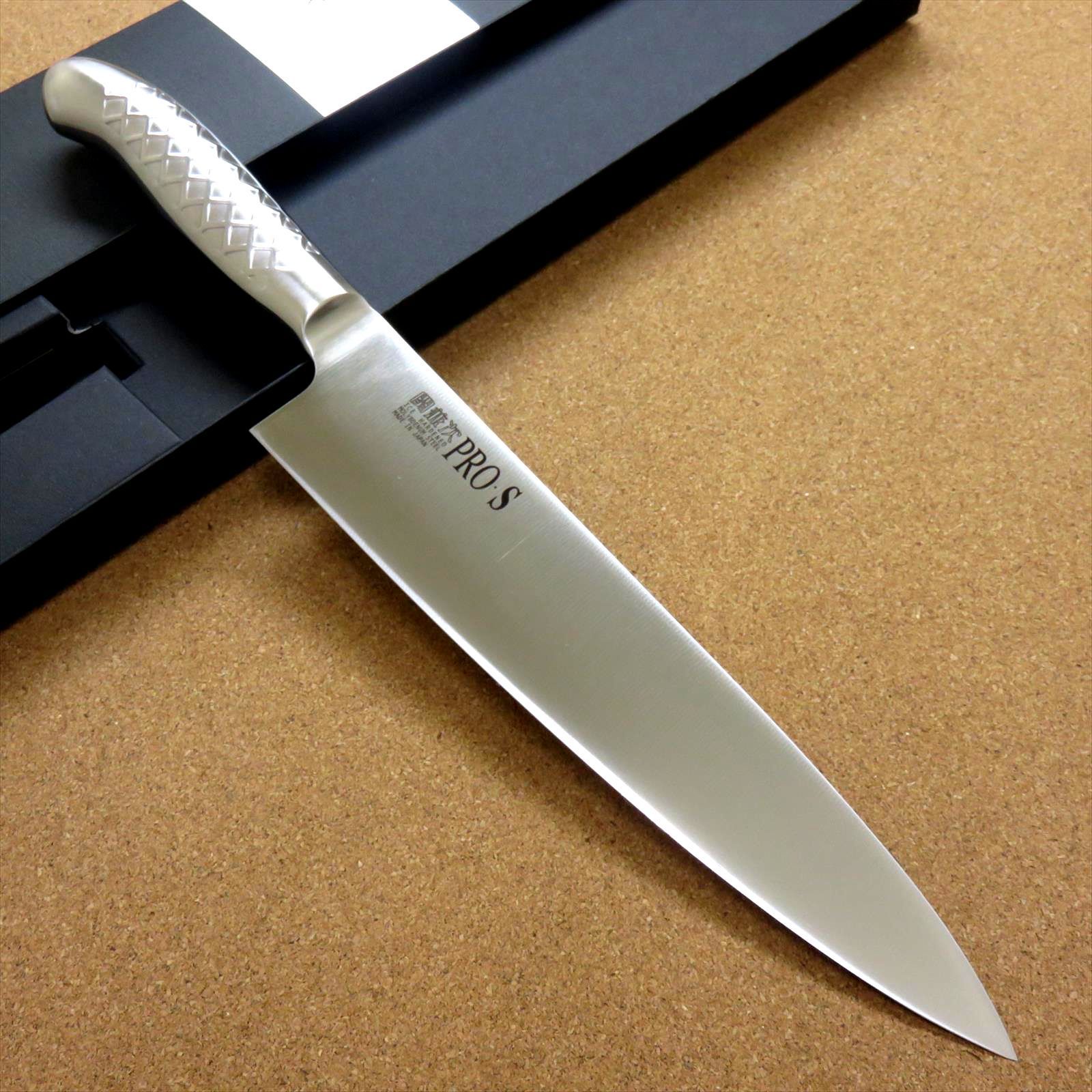 関の刃物 牛刀 24cm (240mm) PRO-S モリブデンスチール 1K-6 鍔付一