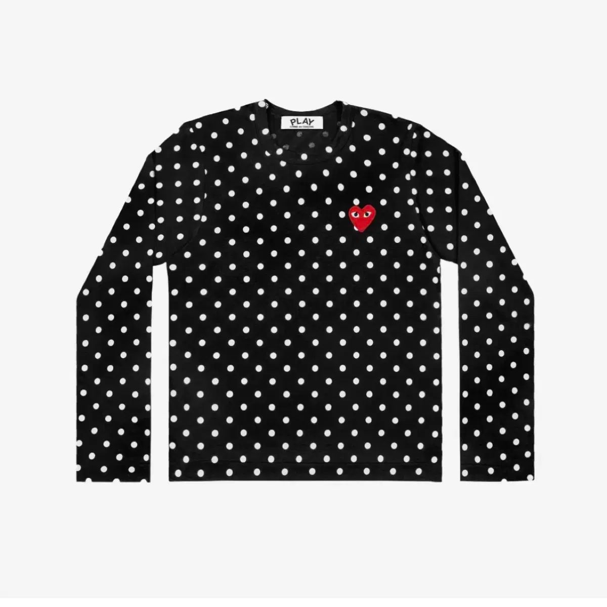 COMME des GARCONS コム デ ギャルソン ポルカ ドット Tシャツ 黒 白 ドット柄