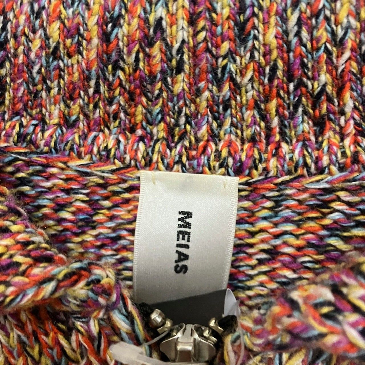 MEIAS MIXPO-2A17 MOULINE HARF ZIP プルオーバー レディース ピンク L