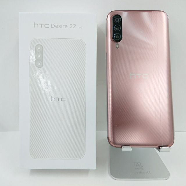 HTC Desire 22 pro SIMフリー チェリーブロッサム 送料無料 本体 ...
