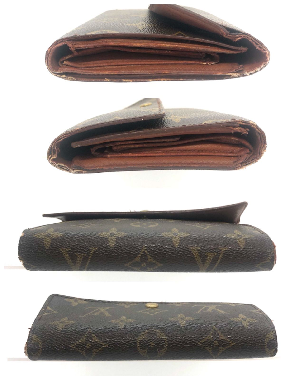 LOUIS VUITTON ルイヴィトン モノグラム ポルトトレゾール エテュイ 