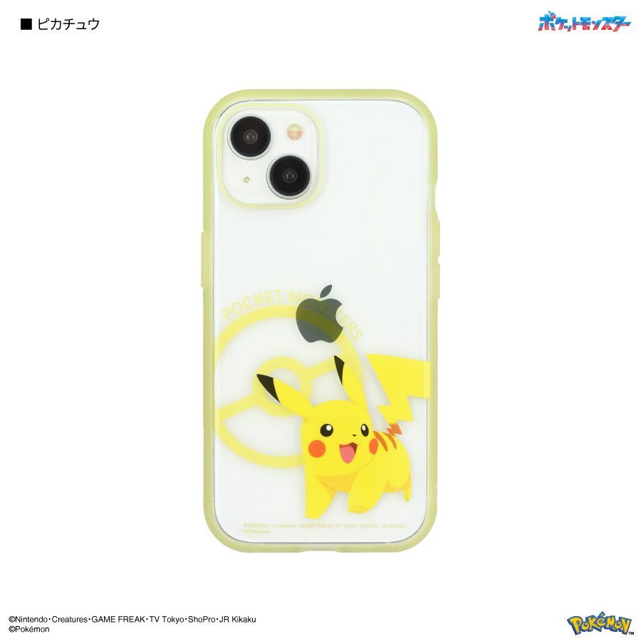 Pokemon クリア スマホケース iPhone ポケモン ピカチュウ ゲンガー