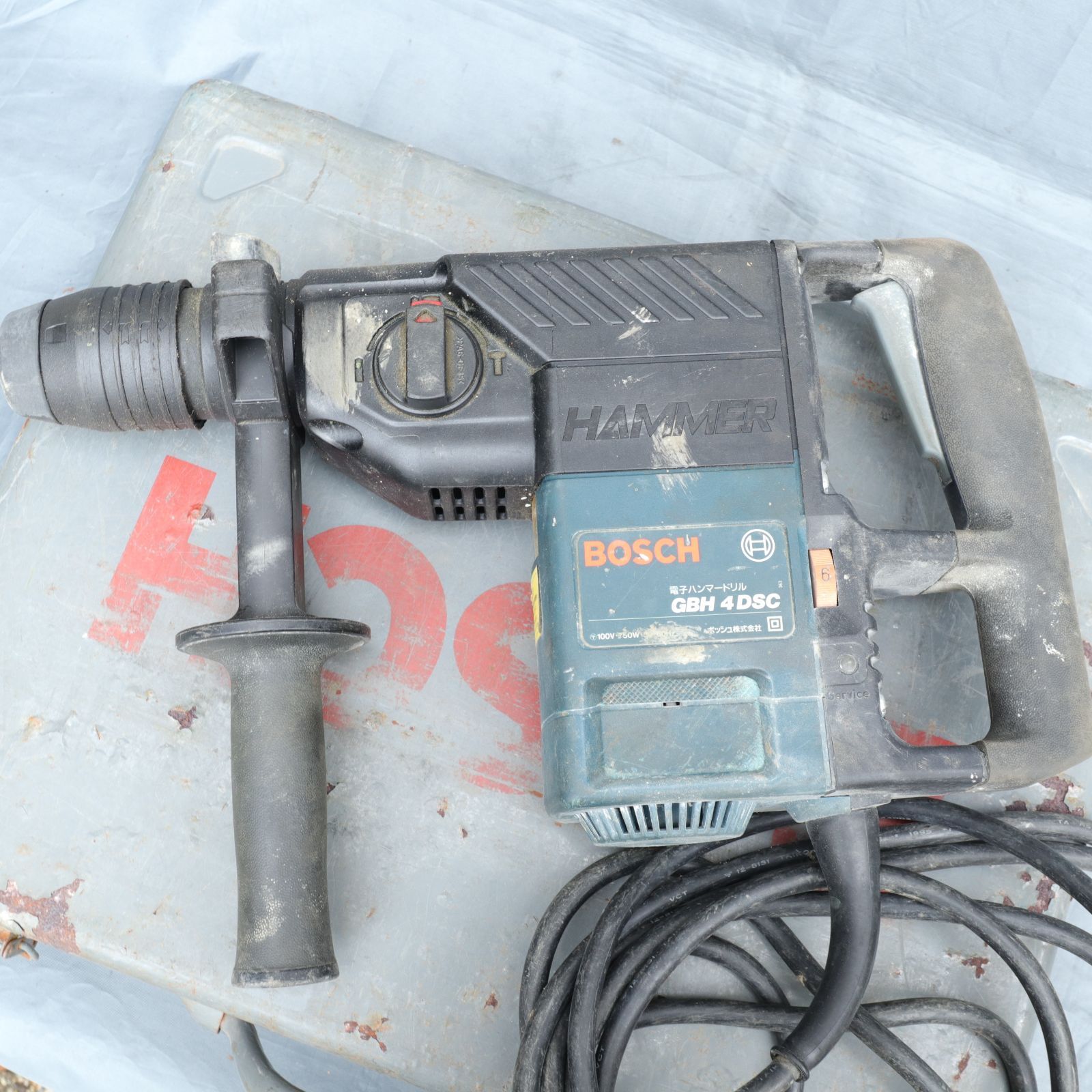 動作確認済/中古品】BOSCH/ボッシュ 電子ハンマードリル GBH4DSC