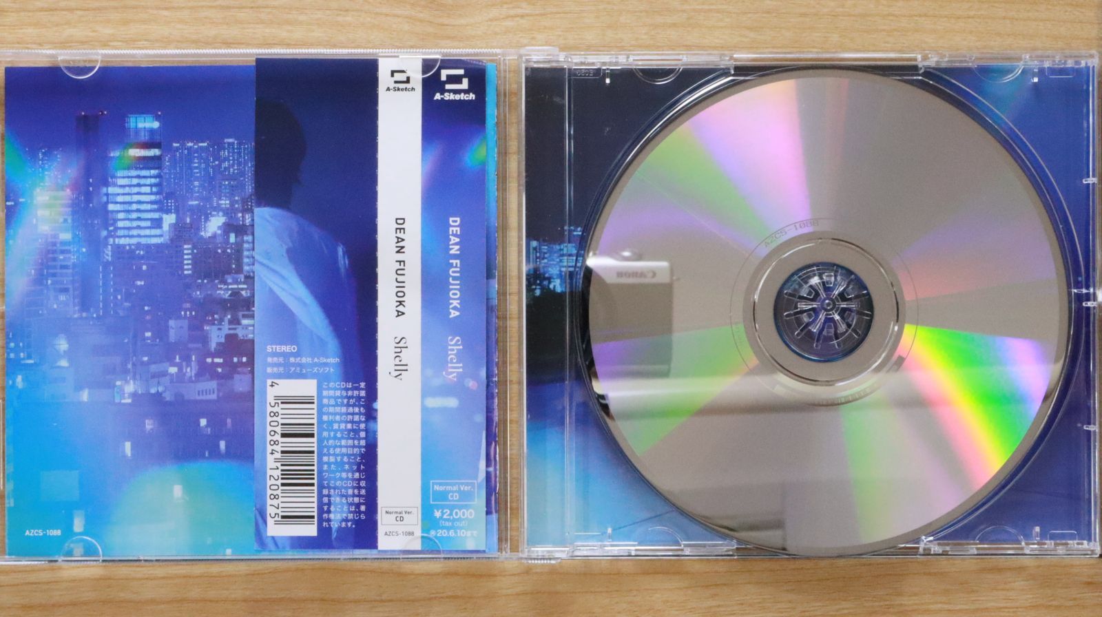 国内盤CD☆ディーン・フジオカ/DEAN FUJIOKA□ Shelly 通常盤