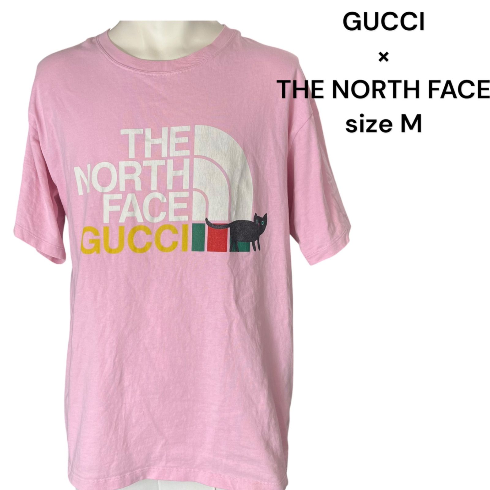 THE NORTH FACE x GUCCI ピンク Tシャツ THE NORTH FACE x GUCCI ピンク Tシャツ