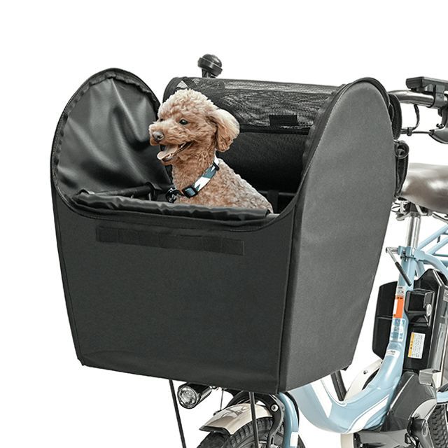 自転車 ペットインバスケットカバー レギュラータイプ 電動アシスト ペット 小型犬 バスケット キャリー メッシュ リード 飛び出し防止 ペットシート 防水 買い物 ギュット PAS 川住製作所 KPET110 BRIGHTFACE_UK