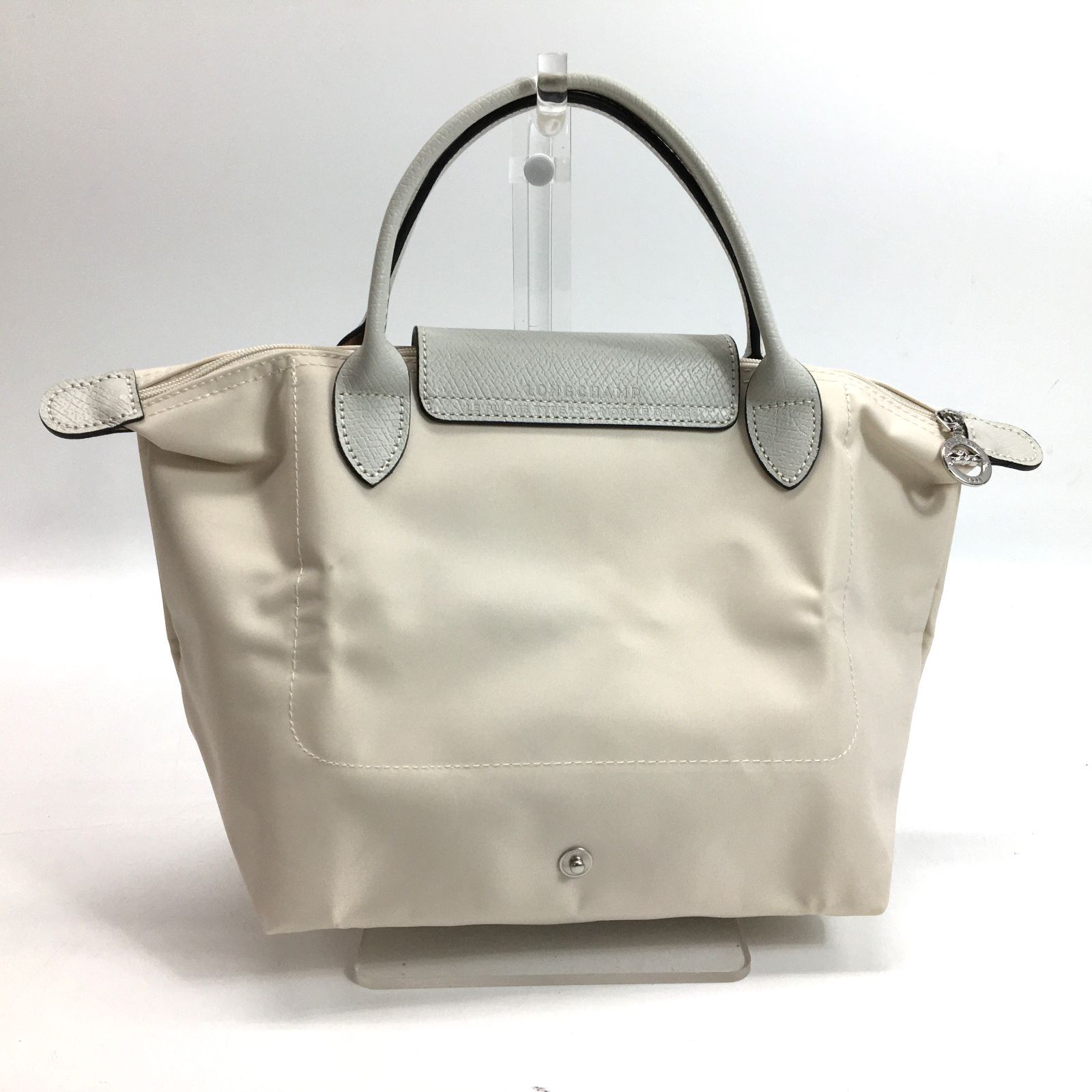 LONGCHAMP ロンシャン トートバッグ ハンドバッグ ル プリアージュ LE PLIAGE TYPE S MODELE DEPOSE ベージュ  アイボリー - メルカリ