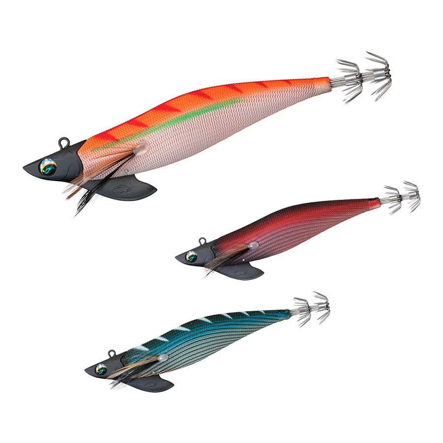ソフトルア ダイワ(DAIWA) エメラルダス ボート2 3.0号 35g 赤-縞パープル  :20221128134429-00302:神戸リセールショップ 通販 のサイズと